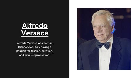 alfredo versace designer|versace movie 2022.